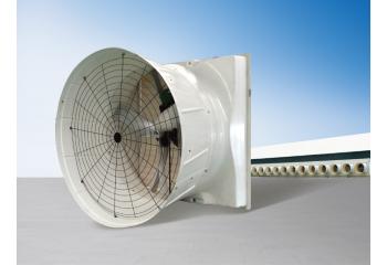 Ventilador de cono de fibra de vidrio de 55 